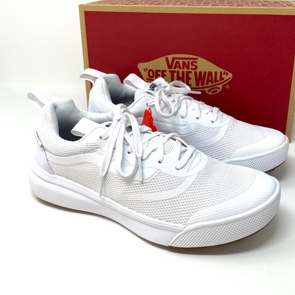 VANS Ultrarange Rapidw True White Canvas Sneakers Women's Size 5 VN0A3MVUW00 - Picture 5 of 8